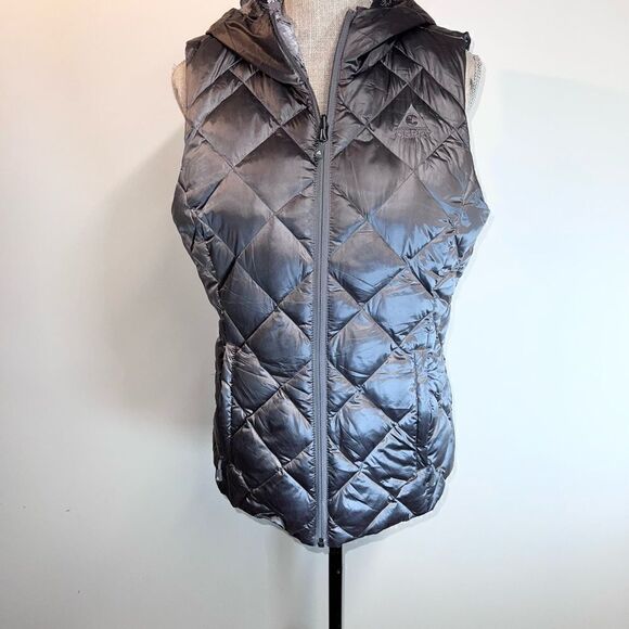 NWOT GERRY Reversible Packable Down Vest Womens M - Picture 7 of 11